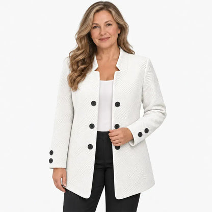 【Rasprodaja u pola cijene za ranu jesen】✨【S-5XL】Elegantna jesensko-zimska jakna s dvostrukim kopčanjem