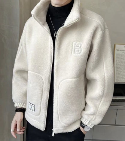 🔥🔥【L-6XL】Topla vunena muška jakna za jesen i zimu, udobna i izdržljiva